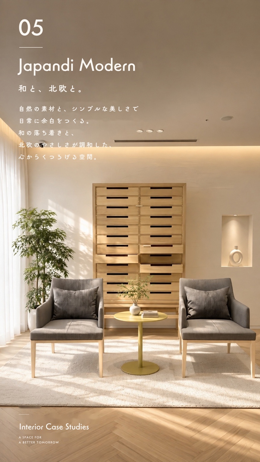 施工事例 05 / Japandi Modern